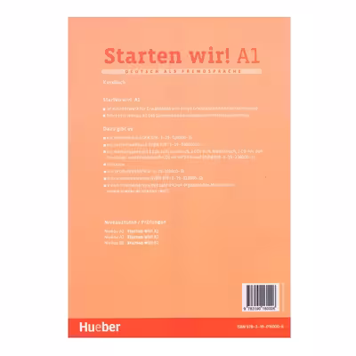 کتاب Starten Wir A1 اثر Rolf Bruseke And Sinem Scheuerer انتشارات الوندپویان