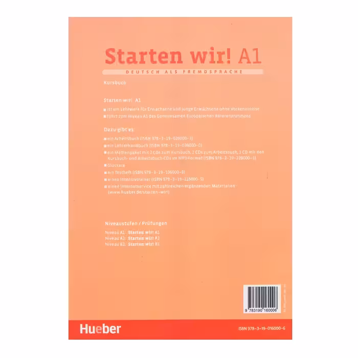 کتاب Starten Wir A1 اثر Rolf Bruseke And Sinem Scheuerer انتشارات الوندپویان