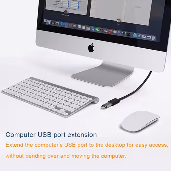 کابل افزایش طول USB 2.0 تی سی تراست مدل TC-U2CF30 طول 3 متر