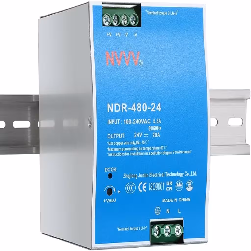 منبع تغذیه مینول سری NDR-480-24