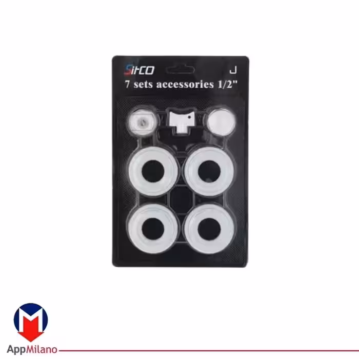 درپوش هفت تیکه رادیاتور آلومینیومی ( سیتکو ) کد 1195