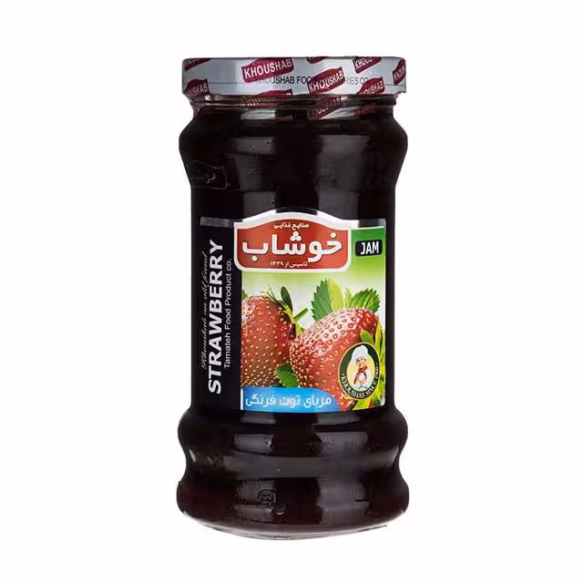 مربا توت فرنگی خوشاب 720 گرمی