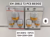 لامپ پک سه عددی 15و20و28 وات