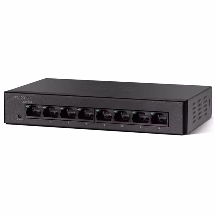 سوئیچ 8 پورت سیسکو مدلSF110D-08