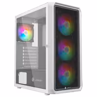 کیس کامپیوتر گیمینگ لاجی کی مدل C434BW