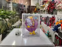 باکس طلقی عروسک خرگوش بنفش