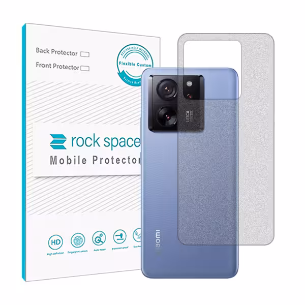 گلس محافظ پشت گوشی شیائومی 13T مدل نانو هیدروژل مات برند راک اسپیس کد30051S