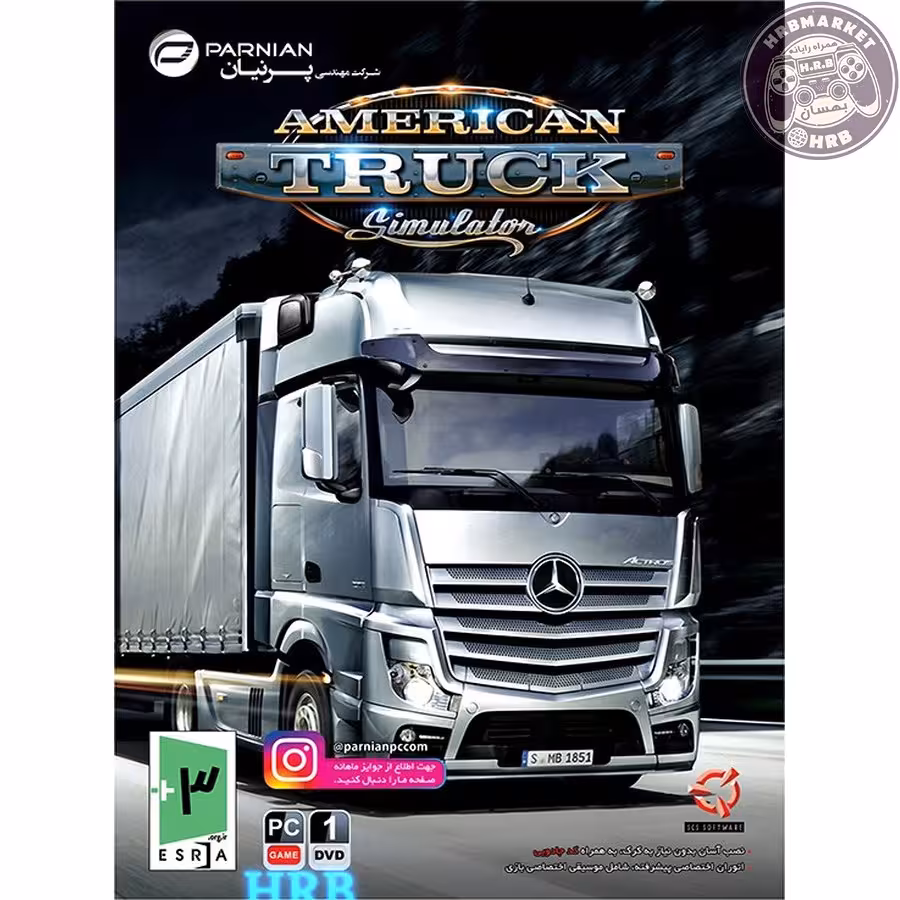 بازی American Truck Simulator مخصوص PC
