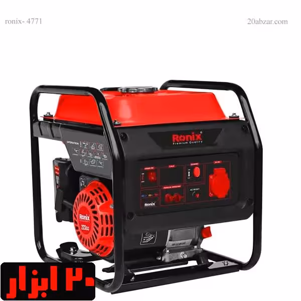 ژنراتور اینورتر کامپکت بنزینی 4500 وات رونیکس مدل RH-4771