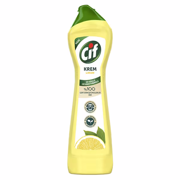 کرم تمیز کننده سطوح سیف با رایحه لیمو 500 میل