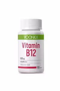 قرص ویتامین B12 برند Voonka - بسته 102 عددی
