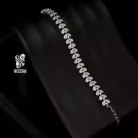 دستبندنقره زنانه کدdnz1027