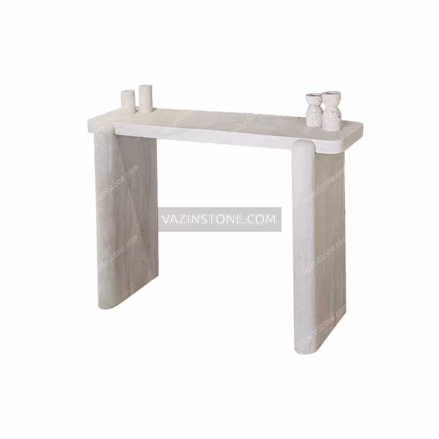 میز کنسول سنگی تیوان