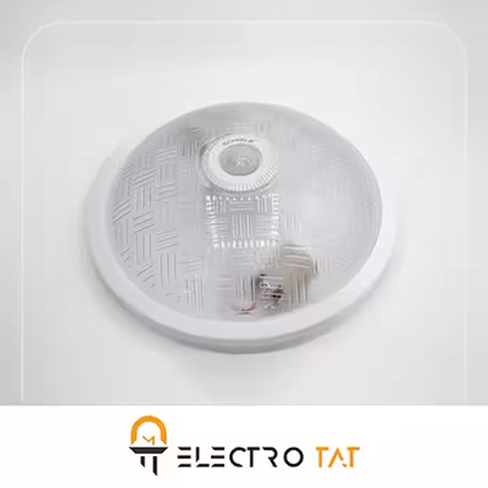 چراغ سقفی سنسوردار پلاستیکی گرد شیله مدل SC886