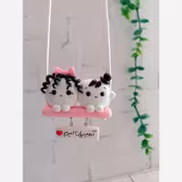 آویزآینه ماشین با متن دلخواه | amazonchi