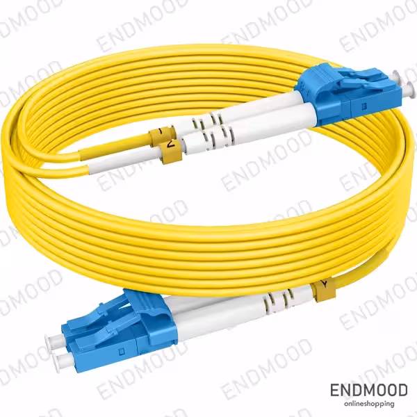 پچ کورد فیبرنوری 1 متری نگزنس LC-LC داپلکس سینگل مود Nexans