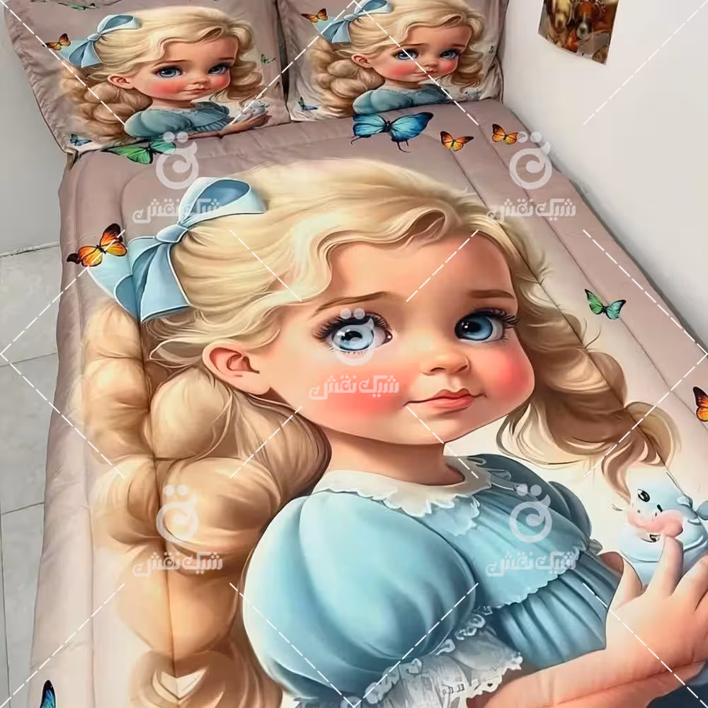 روتختی سه بعدی طرح دختر کد 325