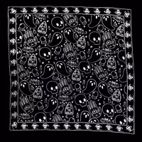 دستمال سر و دستمال گردن نخی مدل BS9