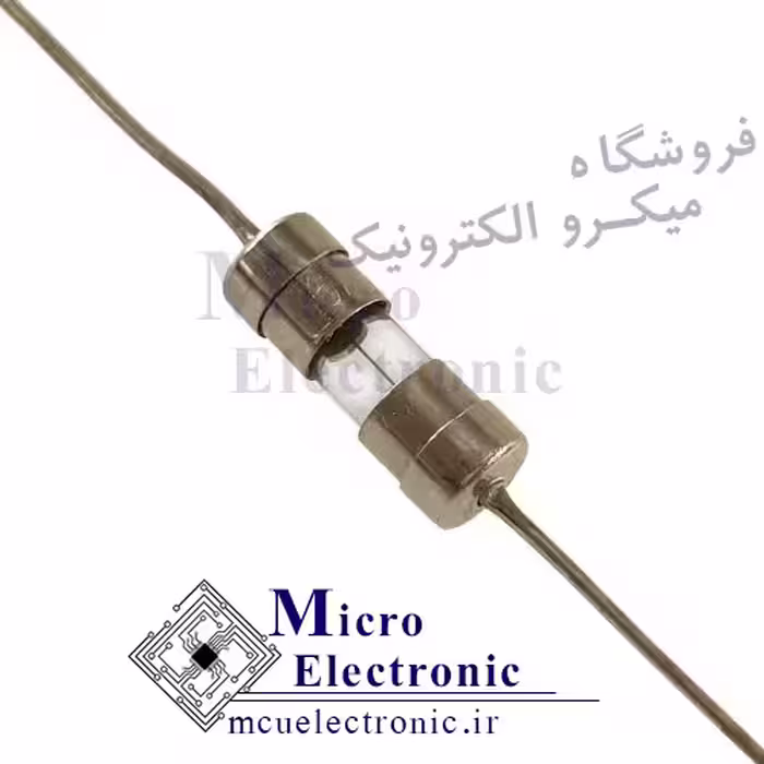 فیوز شیشه ای 3.6×10 سیم دار 100mA
