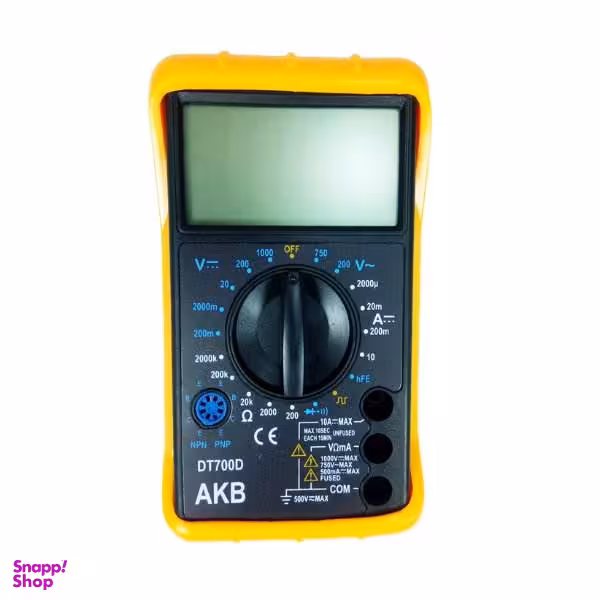 مولتی متر دیجیتال مدل 700d