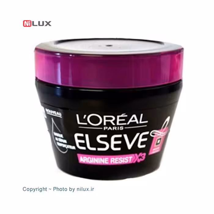 ماسک موی تقویت کننده لورآل Elseve مدل Arginine Resist حجم 300 میلی لیتر