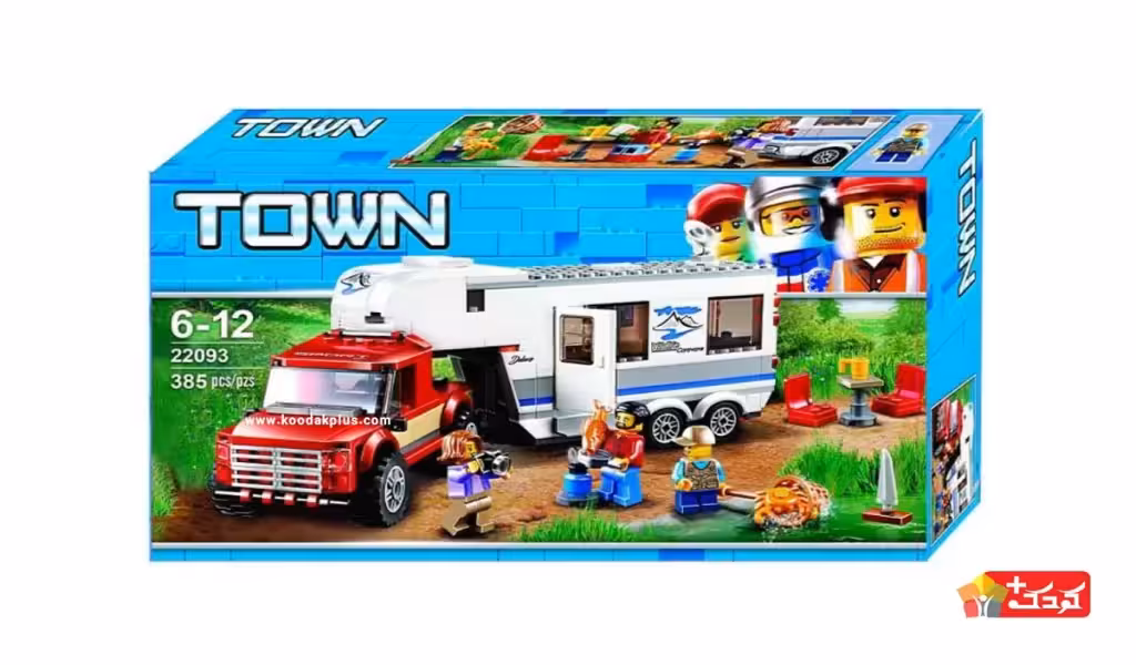 لگو ماشین کمپینگ سیتی مدل 22093
