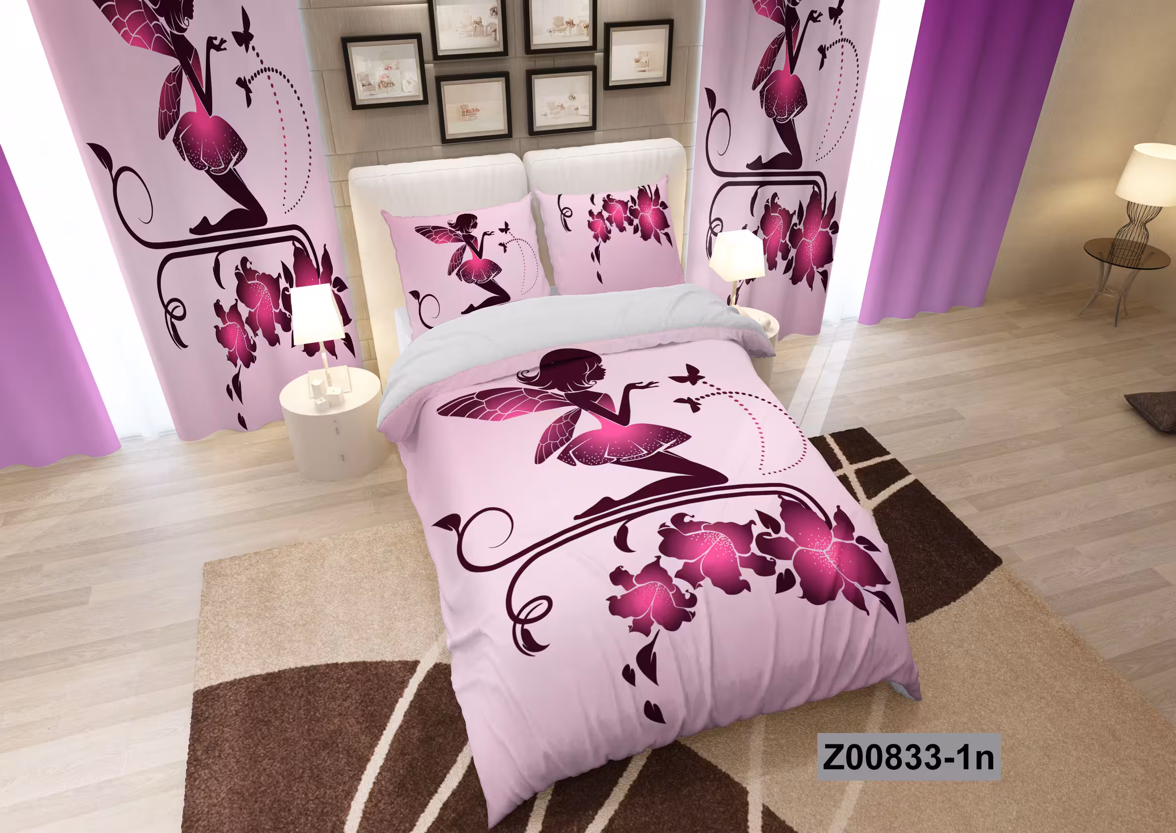 لحاف روتختی تنسل سه بعدی (3D) کالای خواب متین کد 833