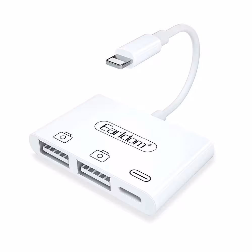 کابل تبدیل OTG لایتنینگ ارلدام مدل Earldom OT44