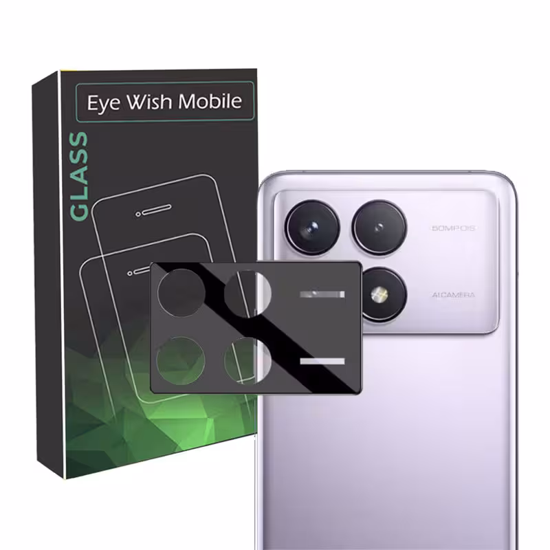 محافظ لنز دوربین آی ویش مدل 3D مناسب برای گوشی موبایل شیائومی Poco X6 Pro