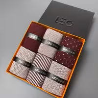 جوراب ساقدار زنانه لئو شش جفتی 516 زرشکی