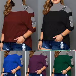 شومیز مجلسی سایز بزرگ