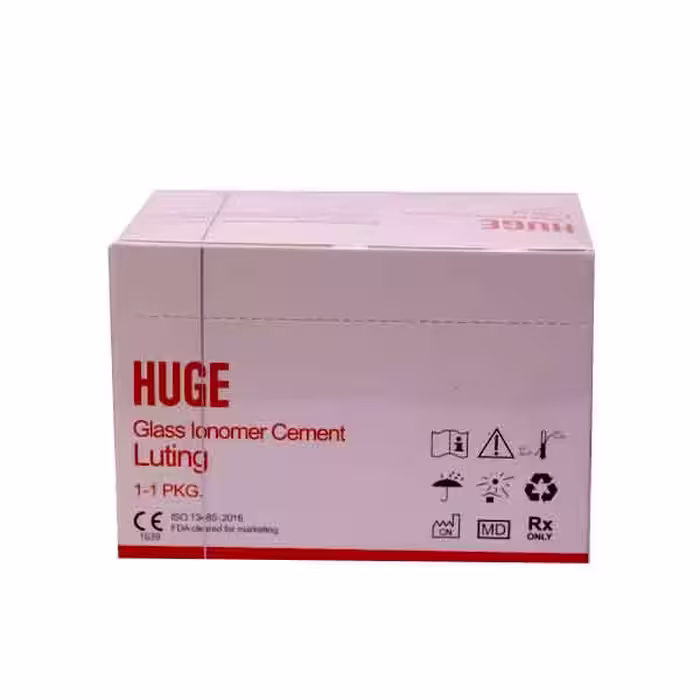 گلاس آینومر لوتینگ هیوج| huge