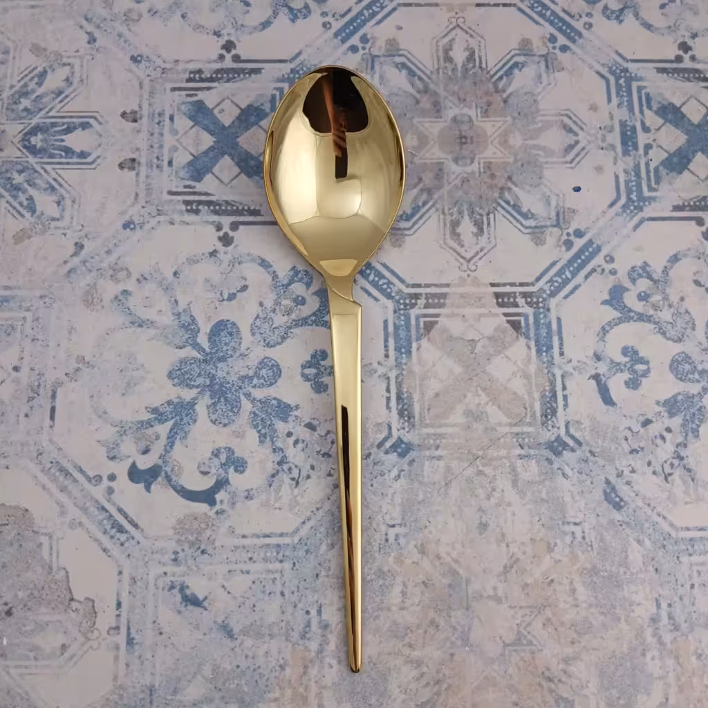 قاشق سرآشپز مدل هارمونی – طلایی