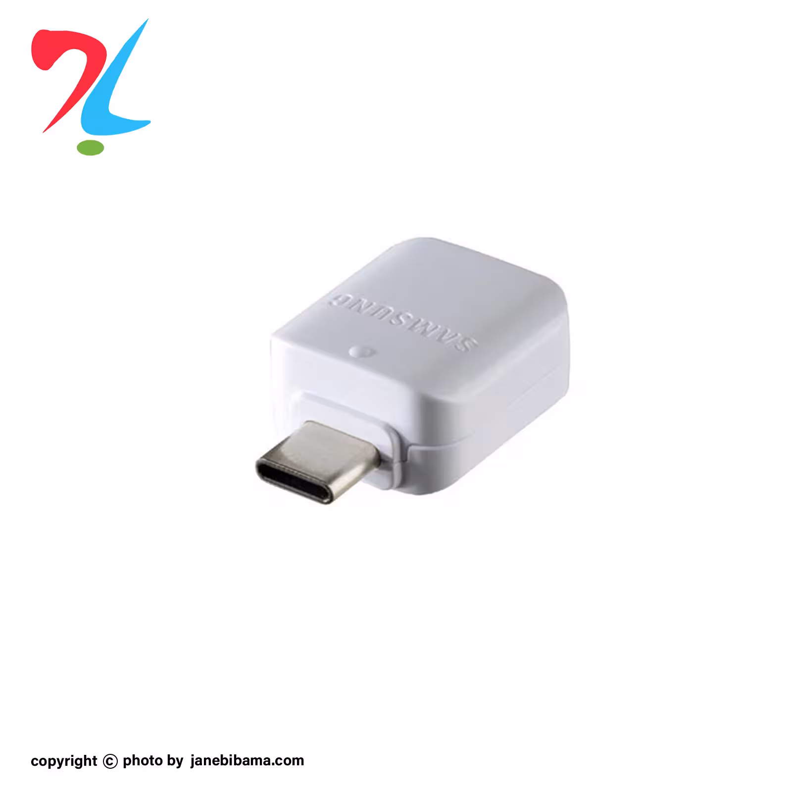 مبدل اورجینال تایپ سی به یو اس بی Samsung USB Type-C to USB OTG Connector سفید