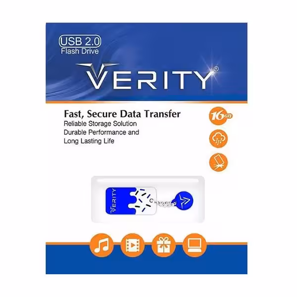 فلش مموری وریتی مدل V901 ظرفیت 16 گیگابایت