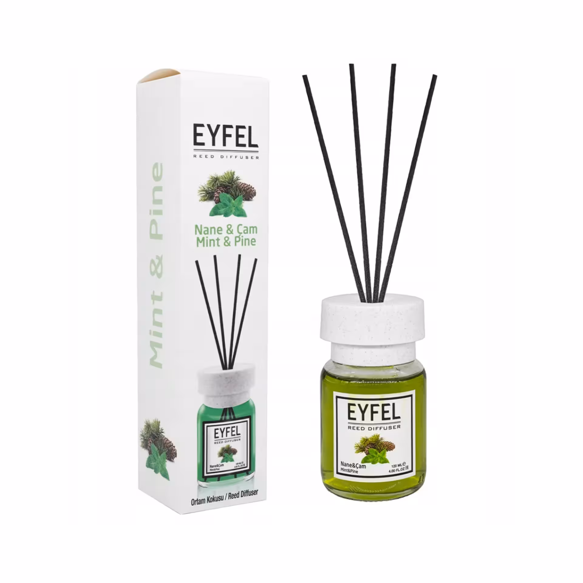 خوشبوکننده هوا ایفل با رایحه نعناع و کاج