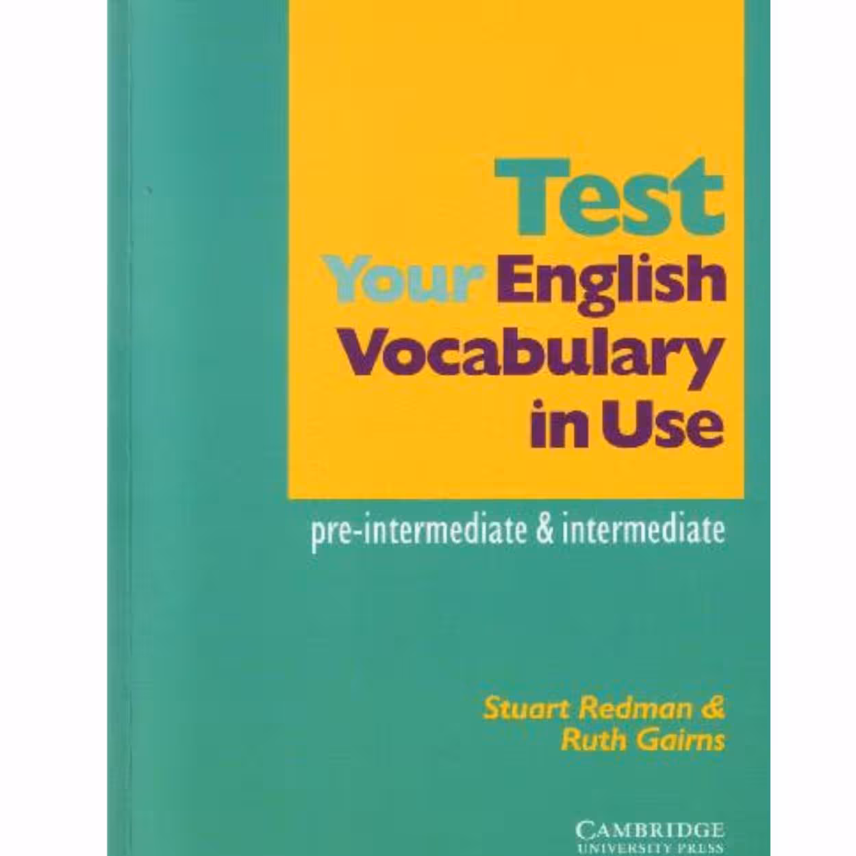 کتاب Test Your English Vocabulary in Use PRE-intermediate & INTERMEDIATE