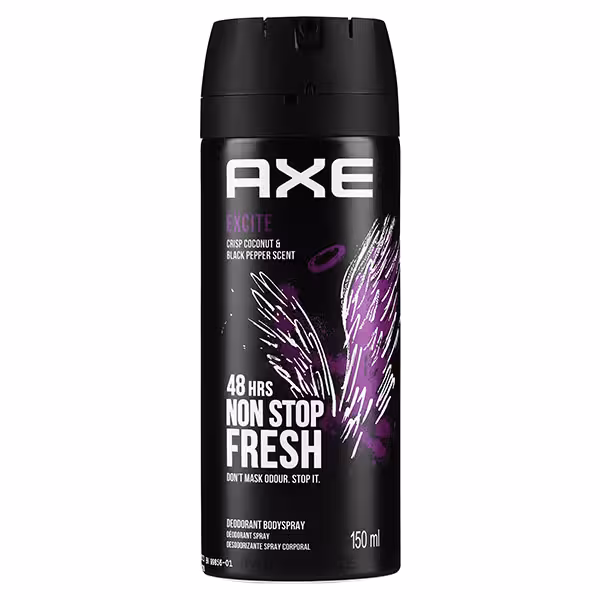 اسپری بدن آکس اکسیت EXCITE حجم 150 میلی
