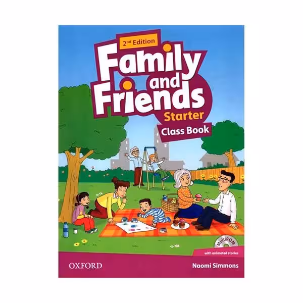 کتاب Family and Friends 2nd Starter SB WB 2CD اثرNaomi Simmons انتشارات جنگل
