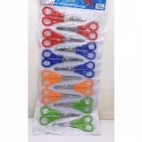 قیچی مدرسه ای خط کش دار