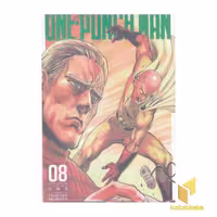 کتاب اورجینال مرد تک مشتی (One-Punch Man) جلد 08، اثر One، انتشارات معیار علم