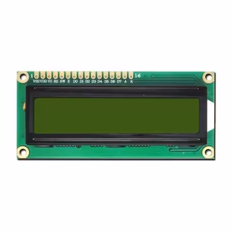 نمایشگر ال سی دی (LCD) کاراکتری 2*16 سبز