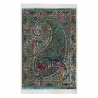 فرش تمام ابریشم  طرح ساووس کد HAC.243.1