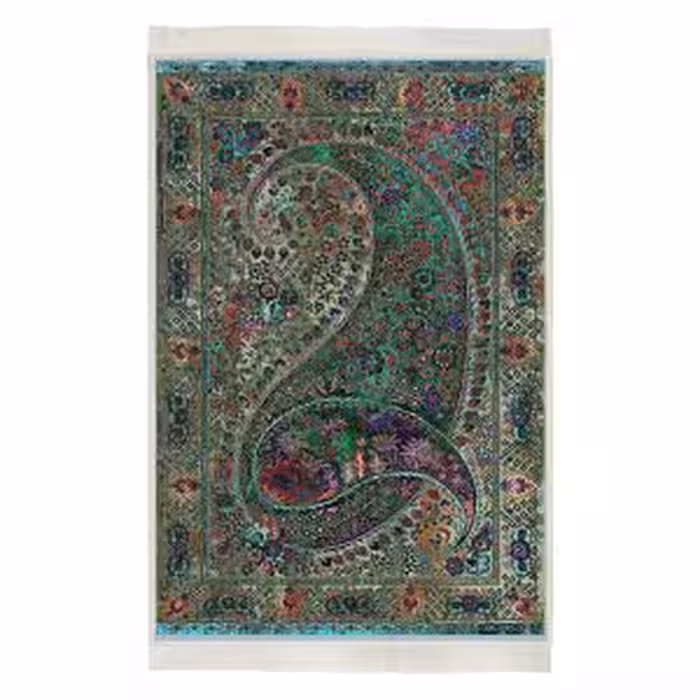 فرش تمام ابریشم  طرح ساووس کد HAC.243.1