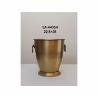 سطل زباله دسته دار برنجی کتیبه ساریس 44054