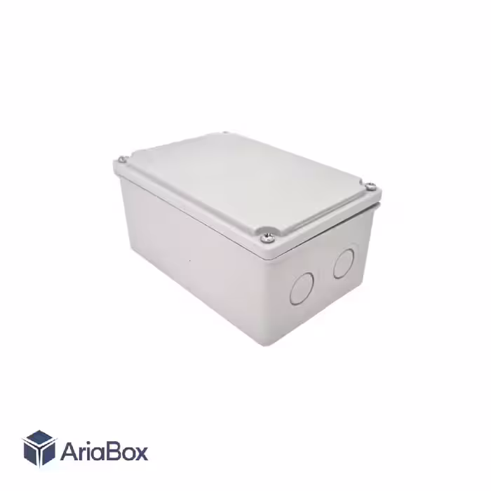 جعبه تقسیم ضدآب 4 گلند الکترونیکی مدل AGT 14-9 با ابعاد 65×90×140 میلی متر