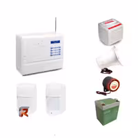 پکیج دزدگیر سیم کارتی و خط شهری فایروال مدل FIREWALL-F9