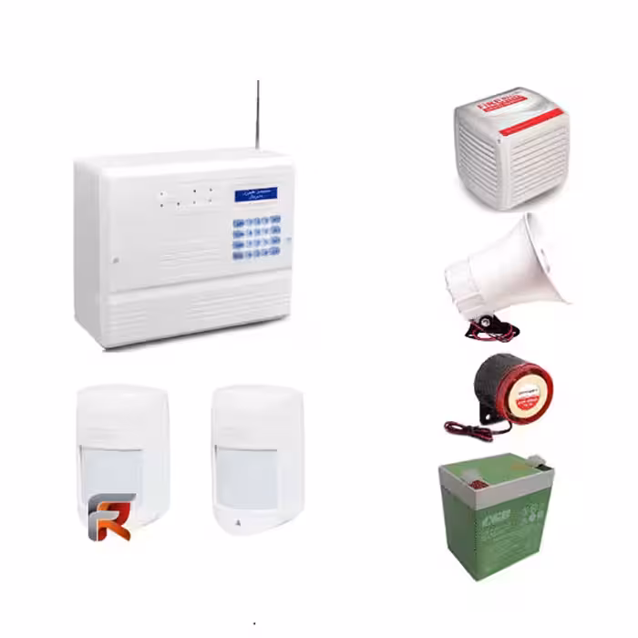 پکیج دزدگیر سیم کارتی و خط شهری فایروال مدل FIREWALL-F9