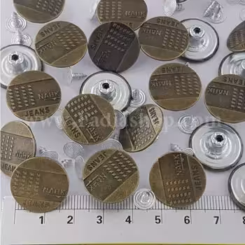 دکمه لی 20 زرد قلم