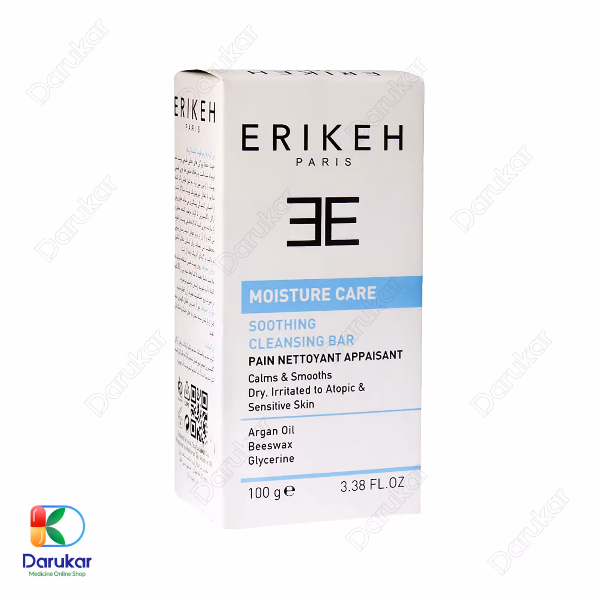 پن نرم کننده اریکه مناسب پوست خشک، حساس و آسیب دیده ، 100 گرم